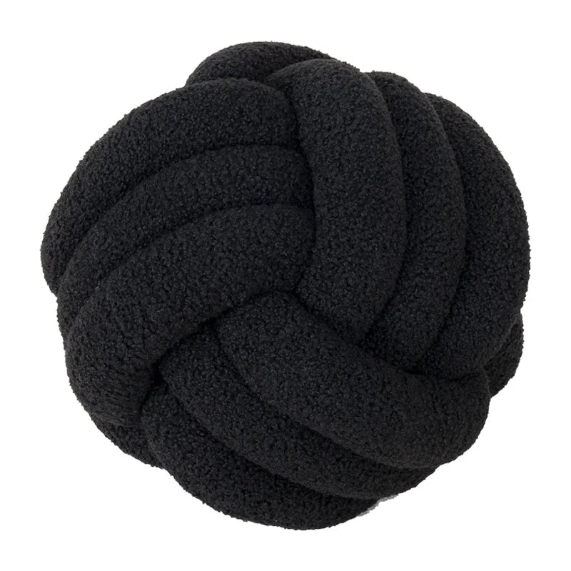 Stornfield | Cushion - Comfortable - Hand-knotted ball - Sheep's wool