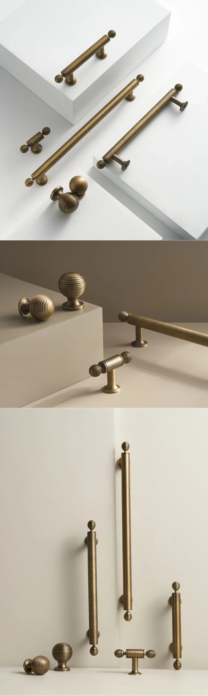 BrassElegance Solid Brass Antique T-Handle Stornfield