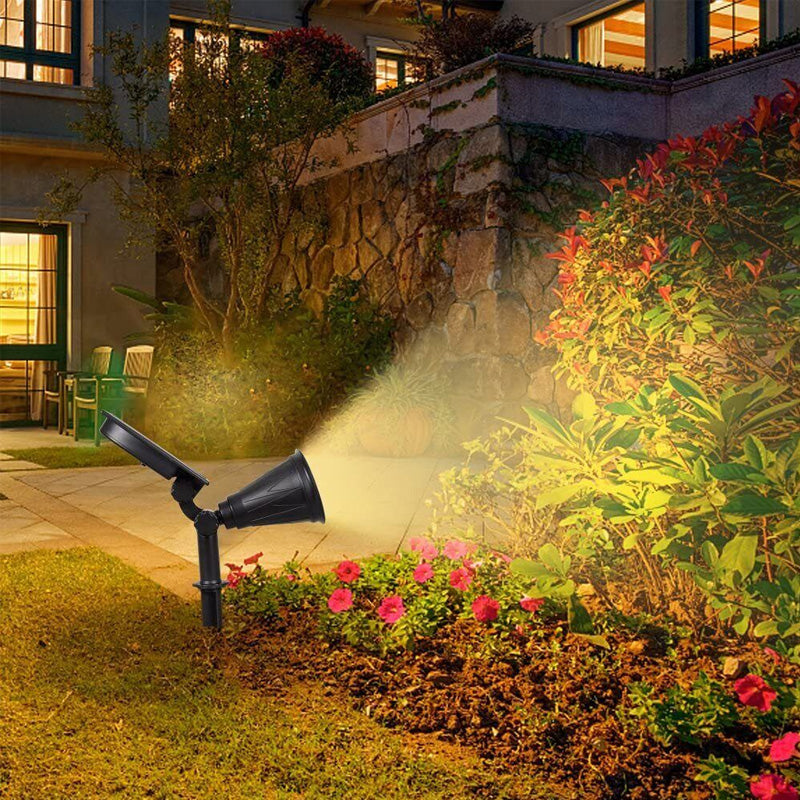 SolarBeam Outdoor Solar Spotlight with Stake for Stornfield Landscaping