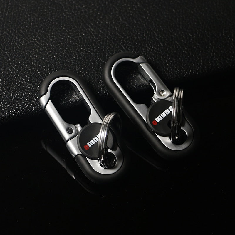 Stornfield | Steel Secure Double Ring Hook Keychain