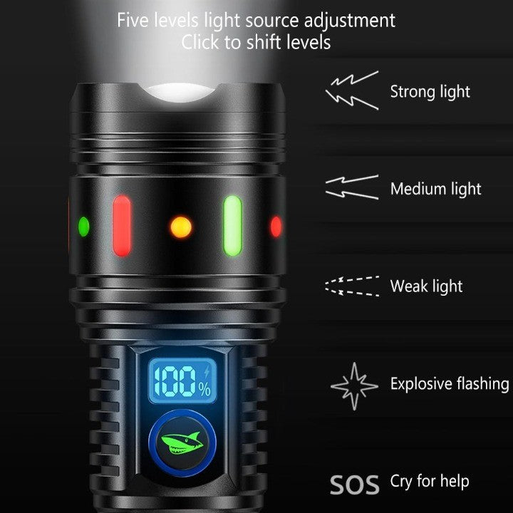 Bright Blast Long Range Outdoor Flashlight | Stornfield