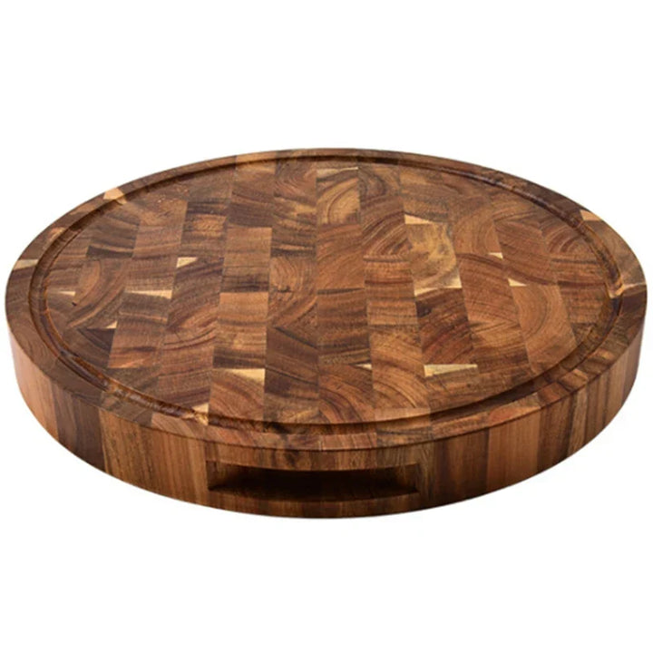 Stornfield | ButcherGrain | Thick Round Acacia Butcher Block