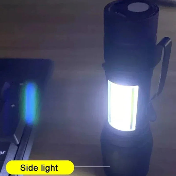 Mini Tactical Camping Rechargeable Flashlight | Stornfield