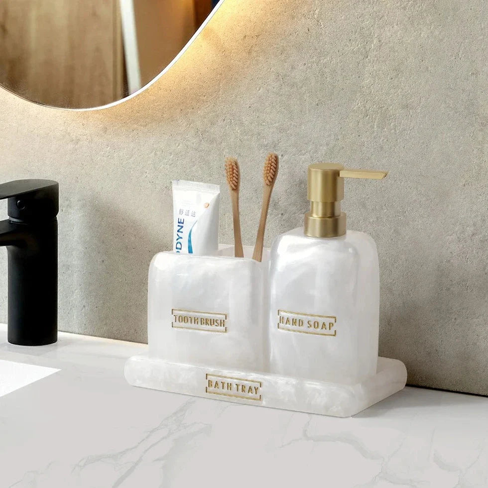 Pearl 3-Piece Bathroom Set Stornfield
