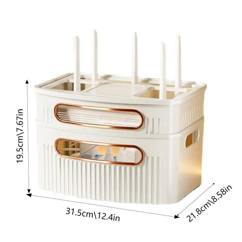 Dustproof Decorative Router Storage Box Organizer | Stonrfield