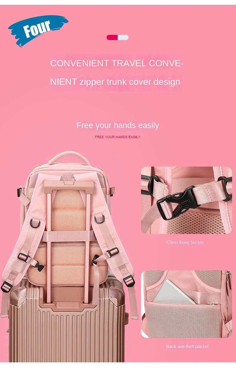 Stornfield | Travel Backpack with Shoe Compartment