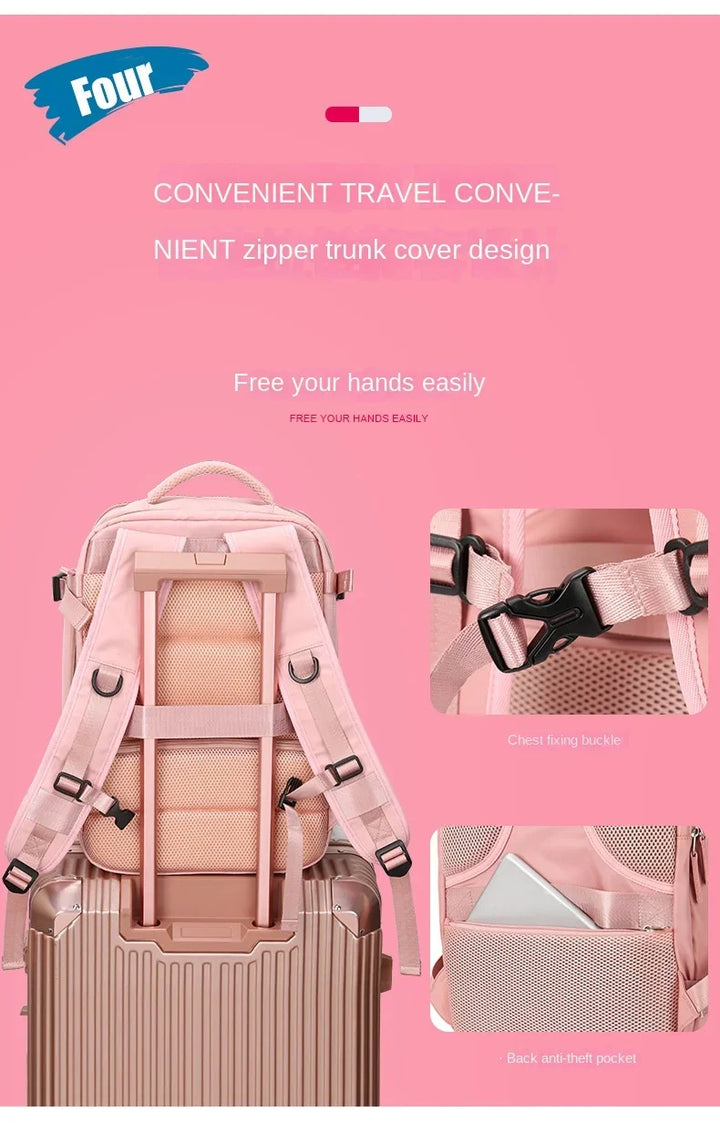 Stornfield | Travel Backpack with Shoe Compartment