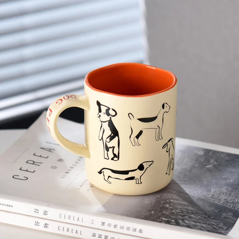 Are you a cat or a dog person coffee mug