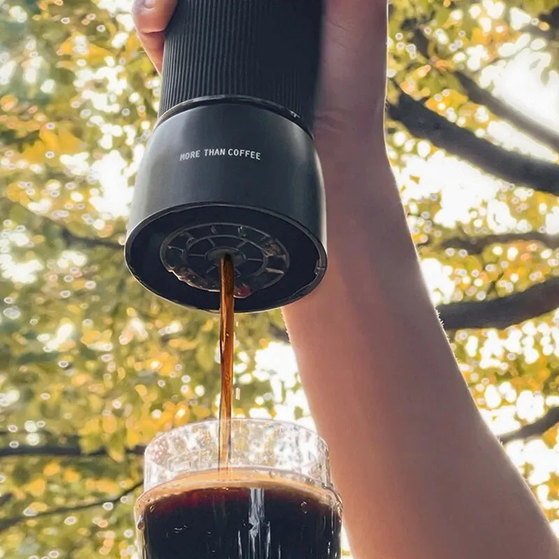 Stornfield | 18 Bar Portable Espresso Machine, Manual Pressure Operation, ZZUOM CM101, Compact Extraction for Outdoor Camping Travel Use