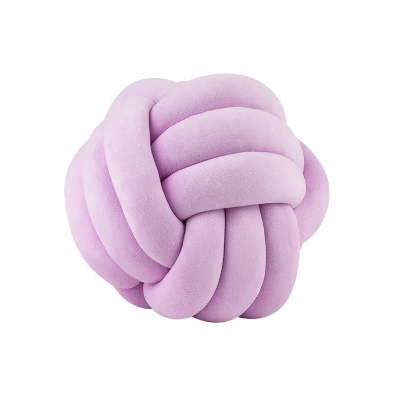 Knotted Velvet Cushion | Stornfield