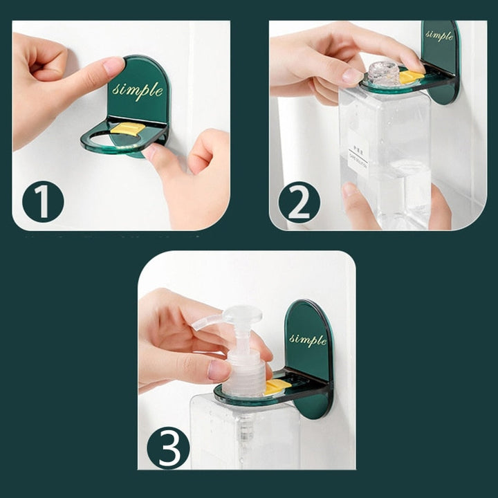 Minimal Self-Adhesive Bathroom Bottle Holder | Stornfield