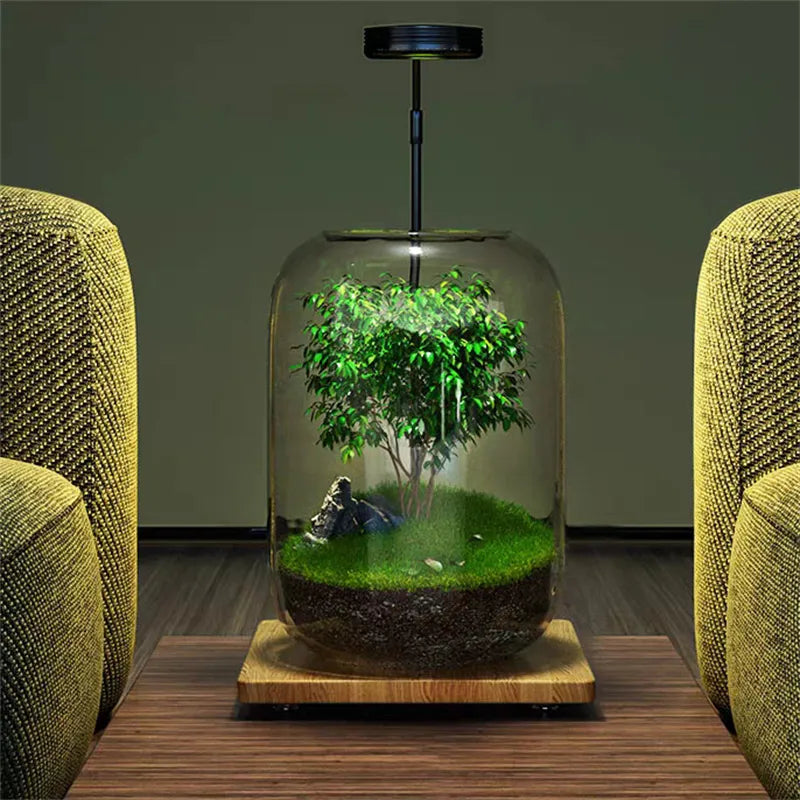 Micro Landscape Green Oasis Glass Vase | Stornfield