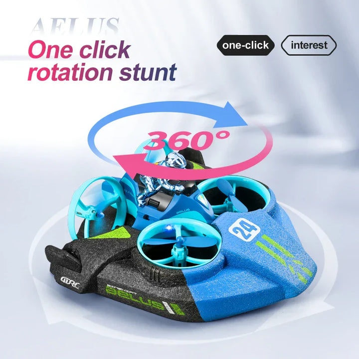 Stornfield | RC 3 in 1 Sea Land And Air Flying Boat Car Toy