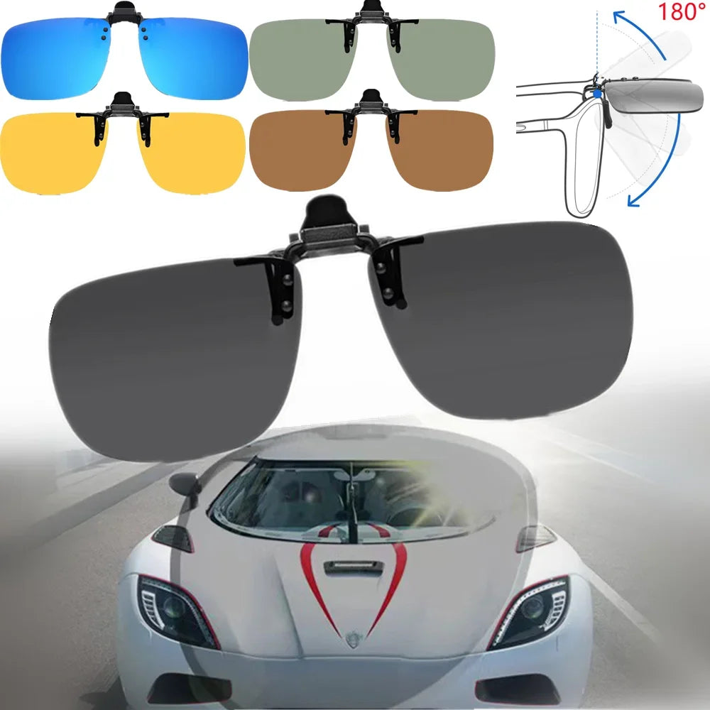 Polarized Clip-On Sunglasses Vintage | Stornfield