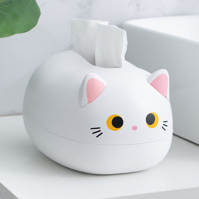 Cat Shaped Desktop Tissue Box | Stornfield