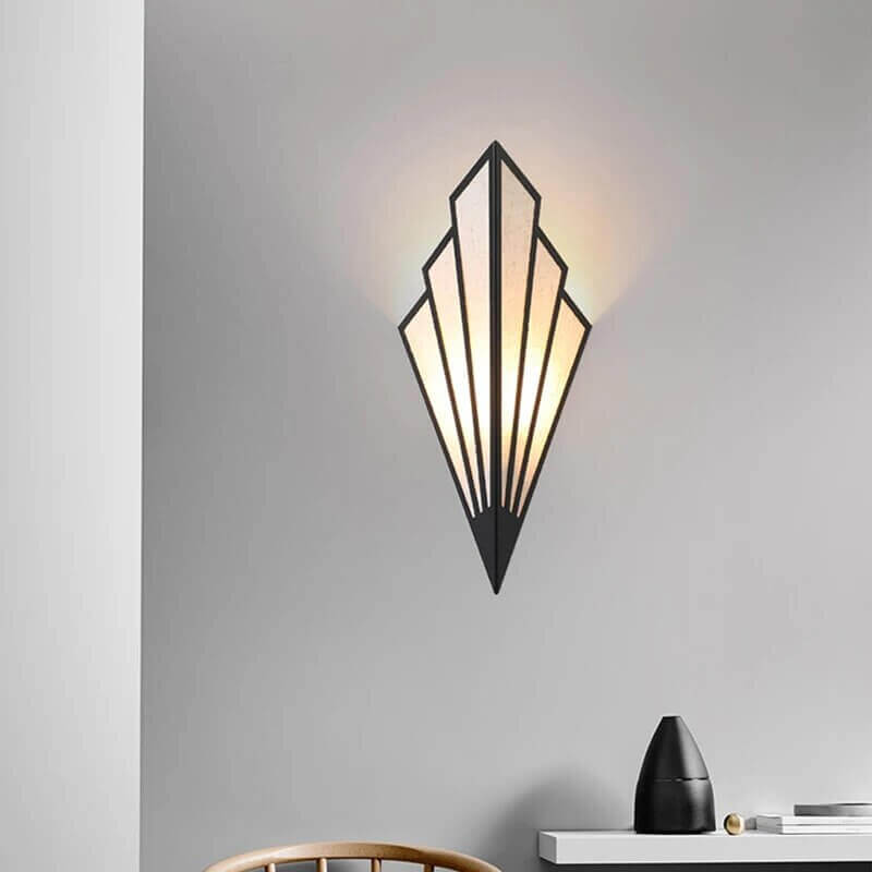 Stornfield | Art Deco Fan Wall Sconce