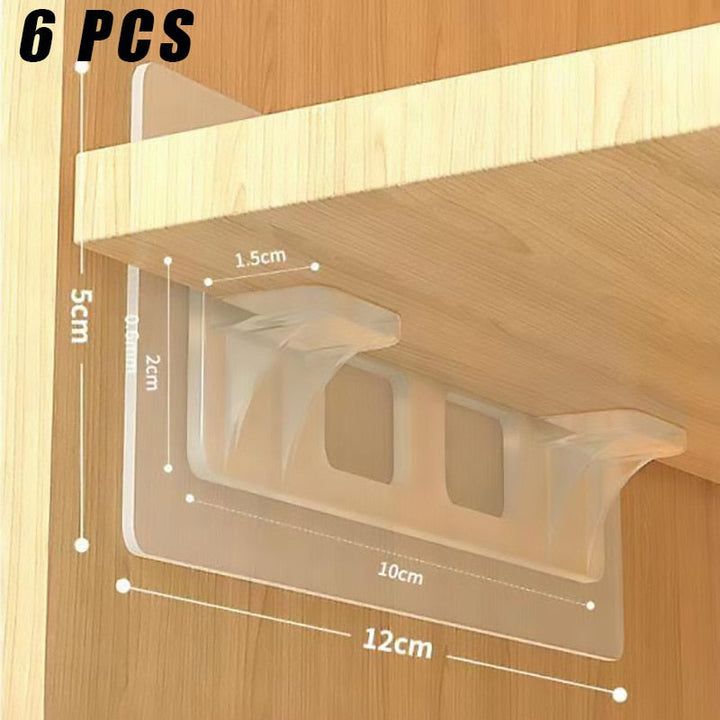 Self-Adhesive Closet Wizard Shelf Support Bracket | Stornfield
