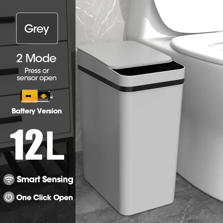 Waterproof Smart Wave Sensor Automatic Trash Can | Stonrfield