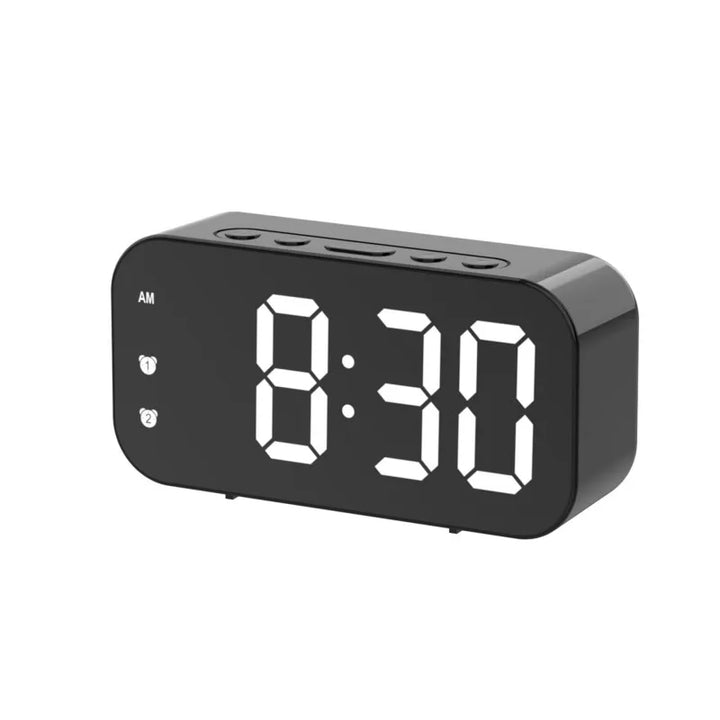 Modern LED alarm clock with temperature display and dual alarm function – Perfect for bedroom, office, and as stylish nightstand decoration | Stornfield