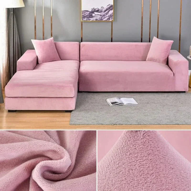 Stornfield | PlushFit - High-Quality Sofa Covers Made of Stretch Velvet