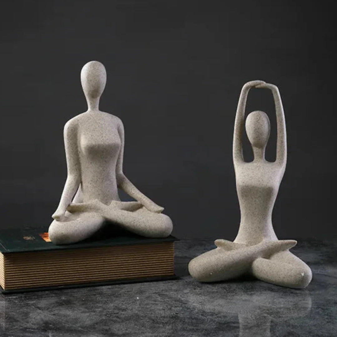 ZenJoy Woman in Yoga Figure – Modern Interior Decoration made of Resin | Stornfield