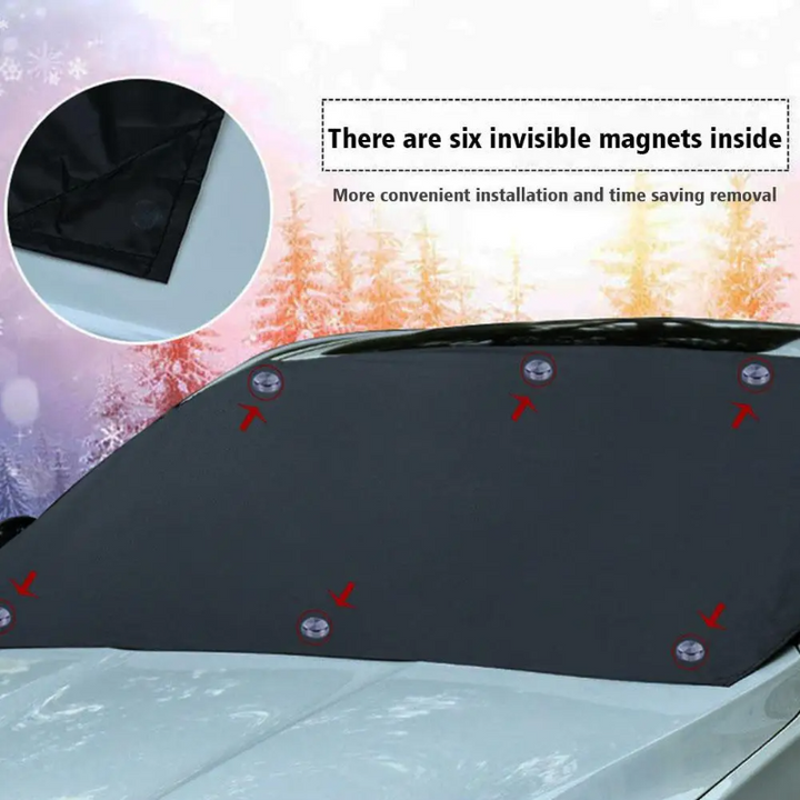 AllWeather Shield – Magnetic Windshield Cover for Car, Anti-Frost & UV | Stornfield