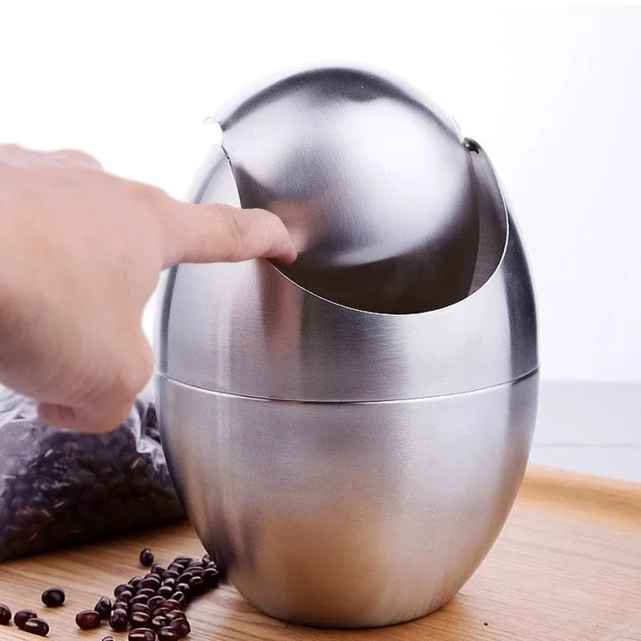 LuxBin Mini Trash Can made of Stornfield Stainless Steel