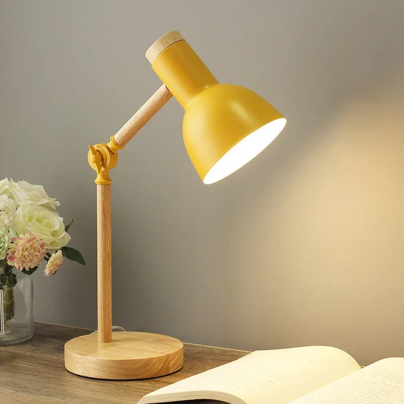 Stornfield | Frendorf Stained Wood Table Lamp