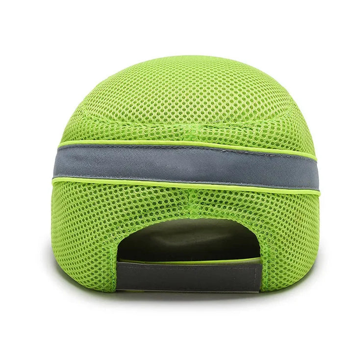 Stornfield | Red Safety Bump Cap - Helmet with hard ABS inner core for head protection at home, work, and factory