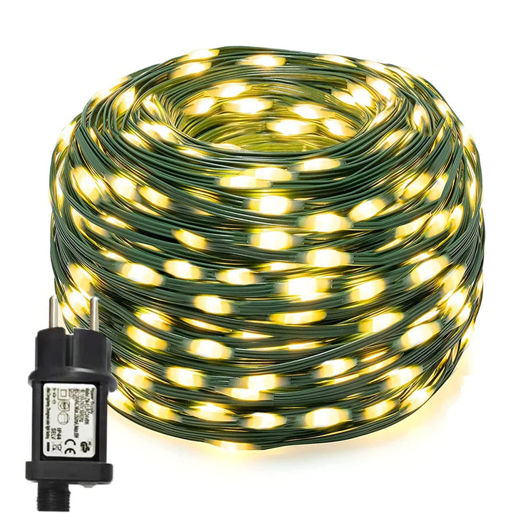 VerdeLicht Waterproof LED Light Chain – Outdoor Lighting for Garden and Terrace | Stornfield