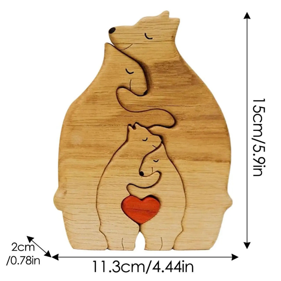 Loving Bears Interlocking Puzzle Decor | Stornfield