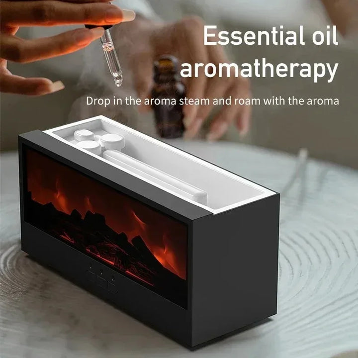Fireplace Flame Mist Humidifier | Stornfield