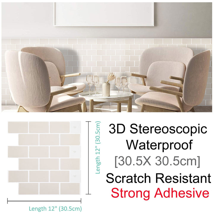 3D Self-Adhesive Hexagonal Wall Stickers | Stornfield