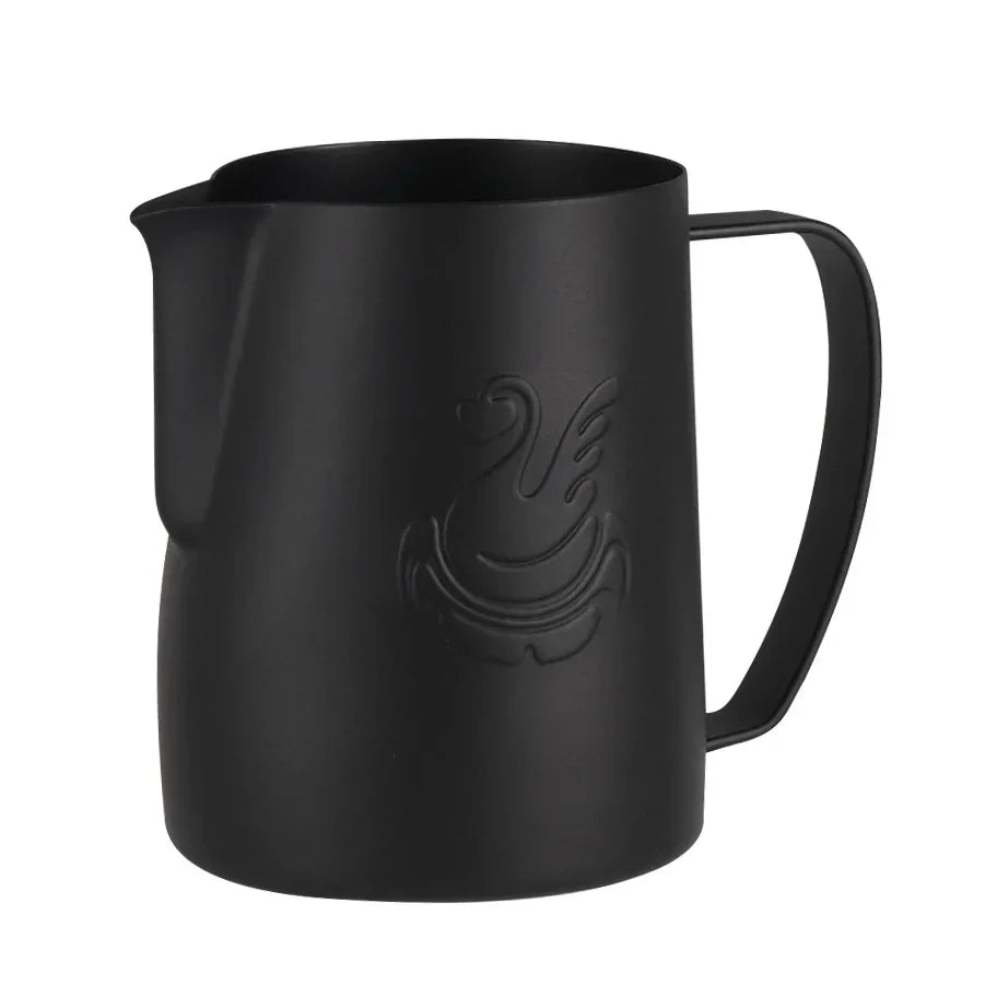 Stornfield | 600ml Stainless Steel French Press Milk Frother Cream Cup Elegant Swan Espresso Latte Art Tool