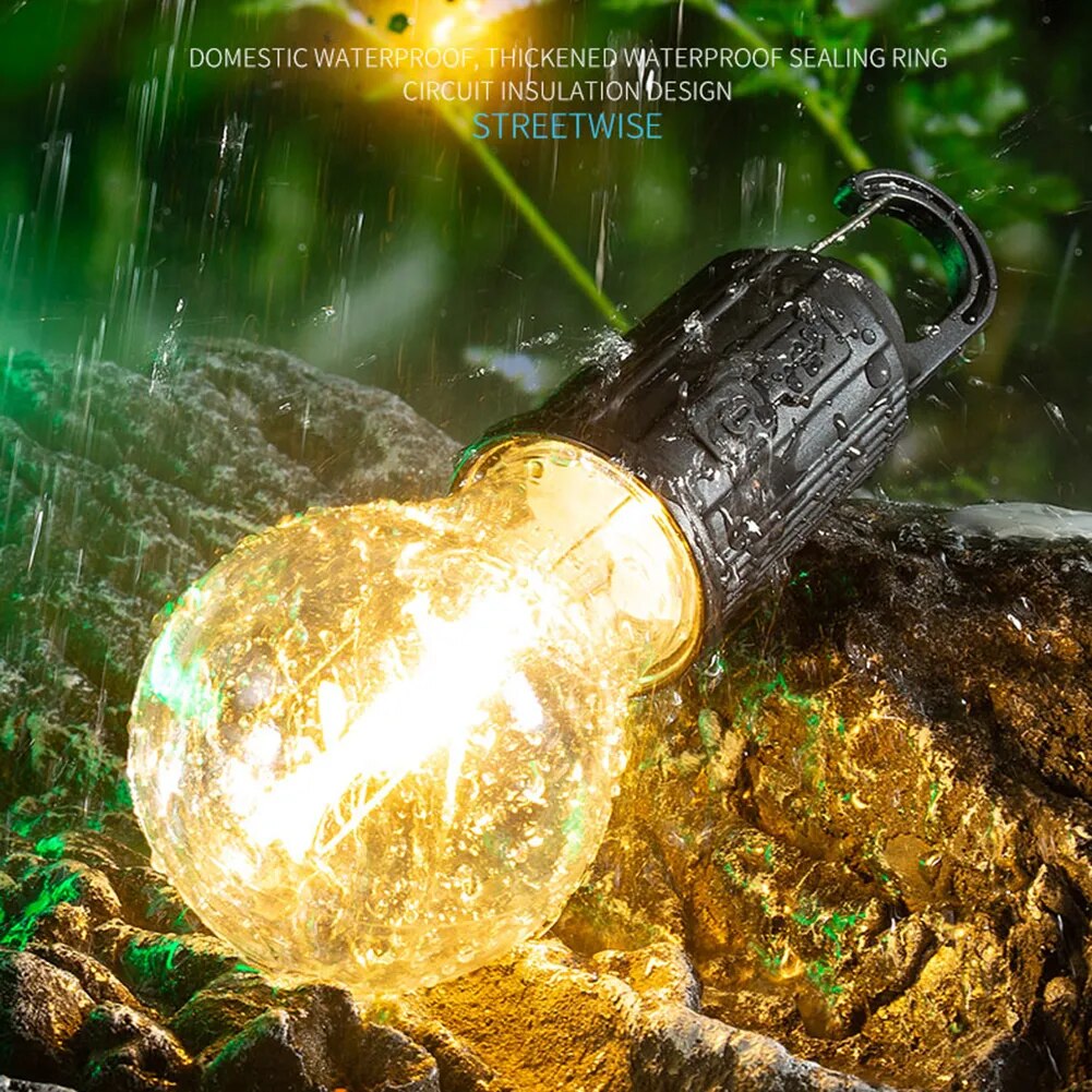 Outdoor Glow Multi-Scenario Hanging Light Bulbs | Stornfield