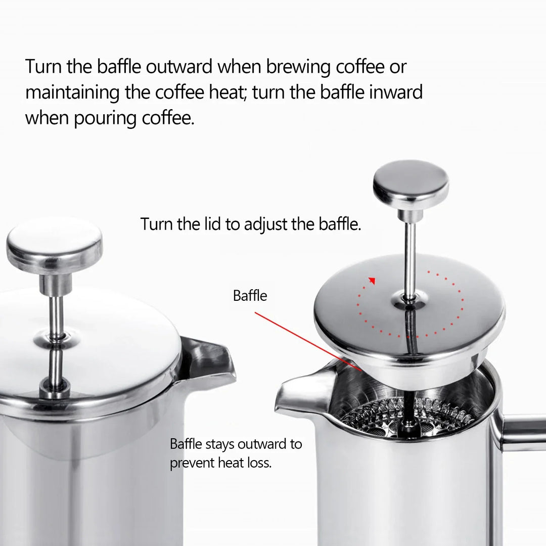 Stornfield | Stainless Steel French Press