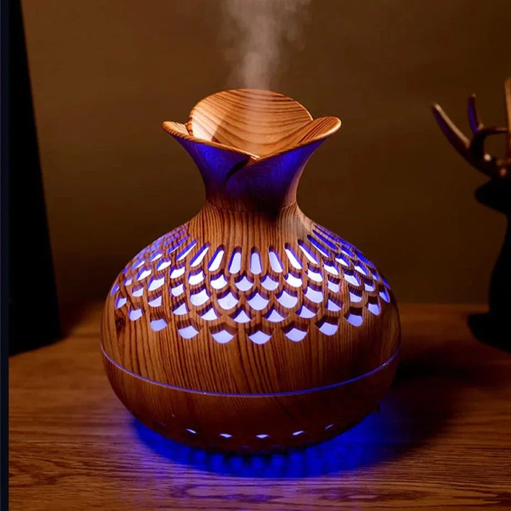 Humidificateur grain de bois