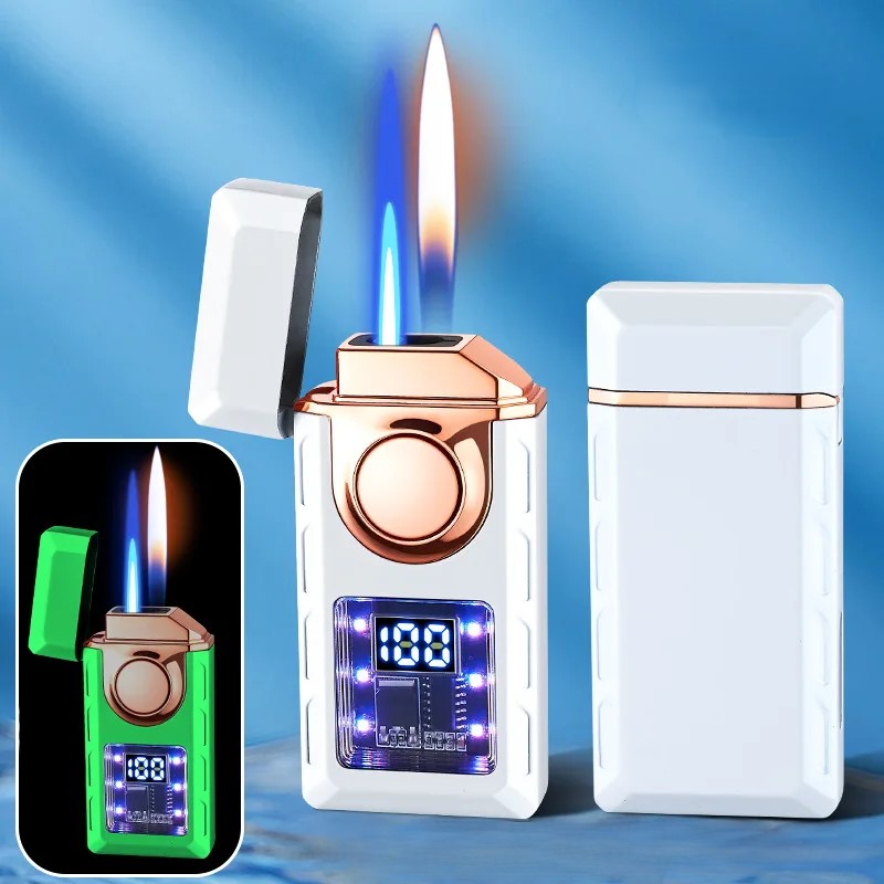 Voice Controlled USB Colorful Double Flame Lighter | Stornfield