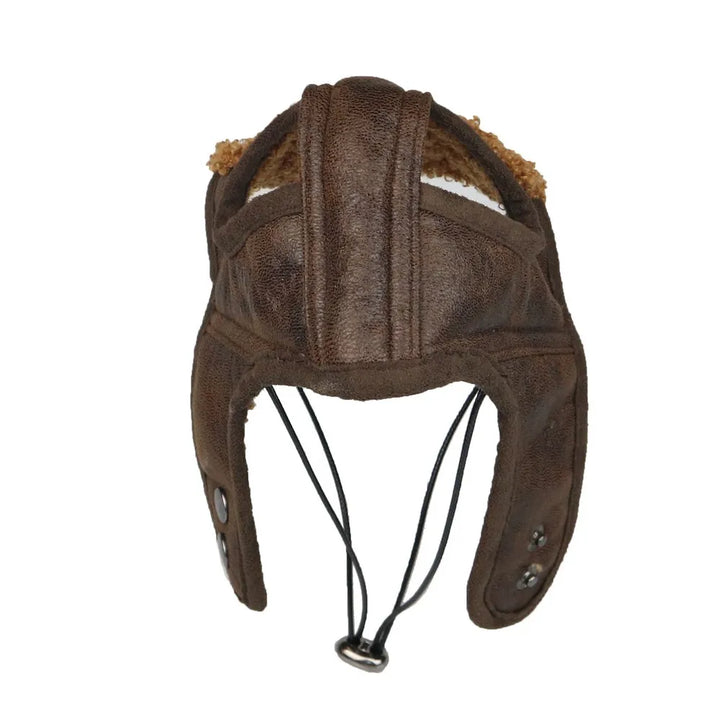 Winter pilot cap for pets warm and comfortable Stornfield