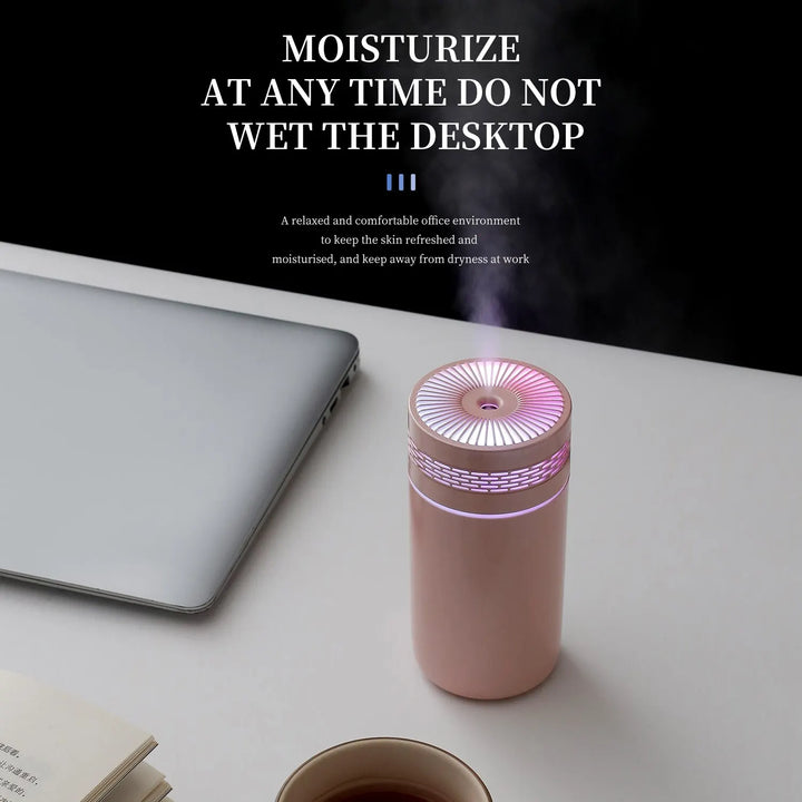 Stornfield | 250ML Portable Car Humidifier - USB LED Essential Oil Diffuser