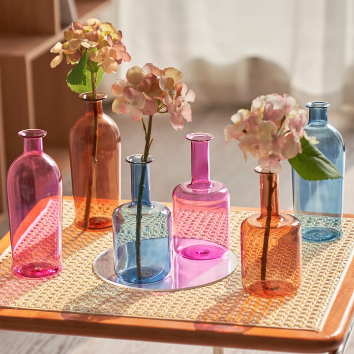 Bud Coloured Glass Vase | Stornfield