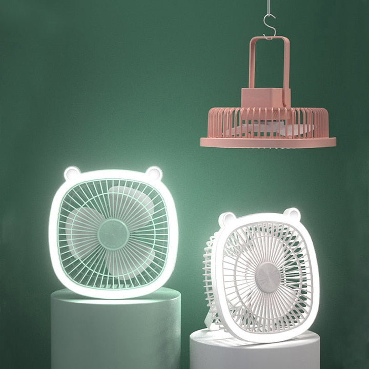 Compact Easy Mini Night Lamp USB Air Cooler | Stornfield
