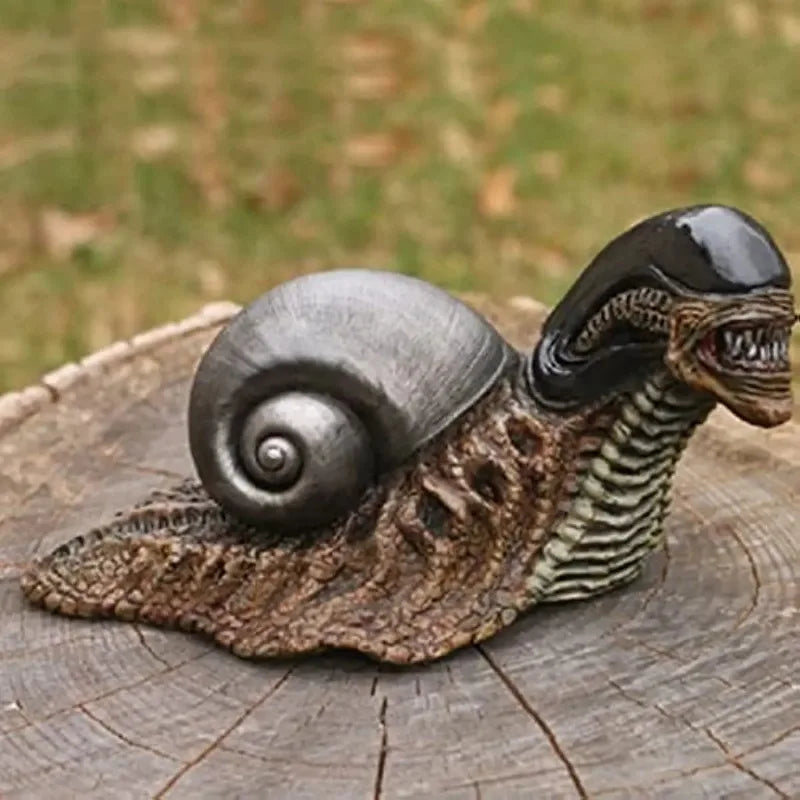 Stornfield | Snail Statue Variation, Evil Snail Sculpture The New Alien Lovers Home Office Decoration Outdoor Garden Decoration