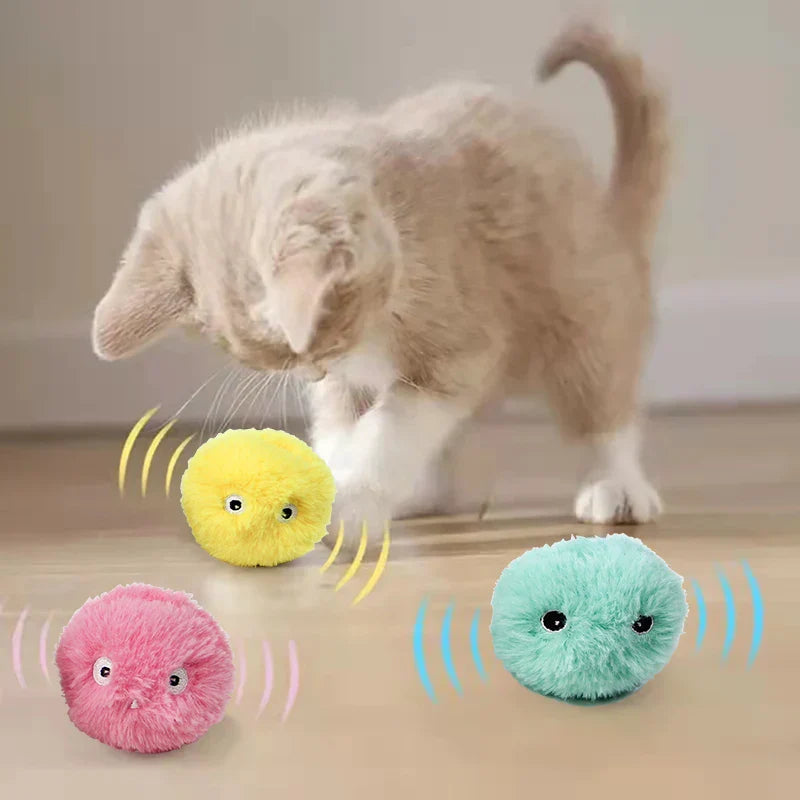Stornfield | – Smarter Interactive Plush Ball for Cats | Buy 1, Get 1 Free 🎁