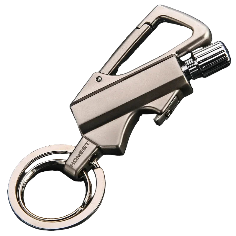 Stornfield | FlareKey – Multifunction Keychain Lighter | Windproof Kerosene Lighter for Outdoor & Everyday Use