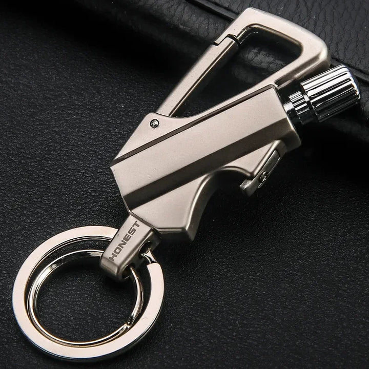 Stornfield | FlareKey – Multifunction Keychain Lighter | Windproof Kerosene Lighter for Outdoor & Everyday Use