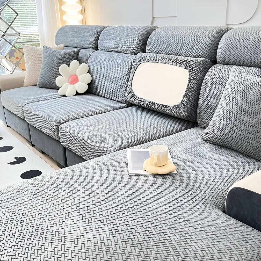 Elastic Sofa Cover – Water-Repellent and Tailored | Protective Cover Made from Stretch Fabric | Stornfield