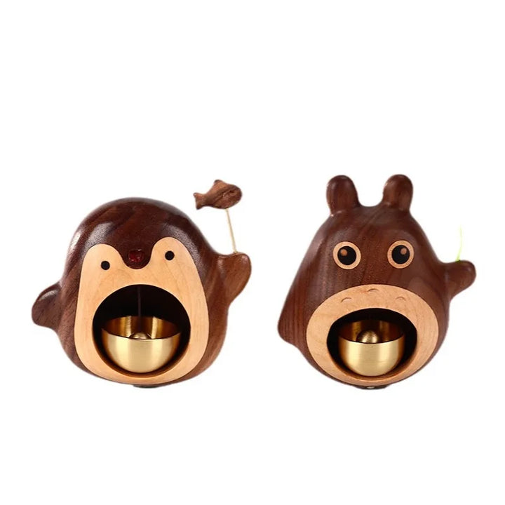 Wooden Penguin Cute Doorbell | Stornfield