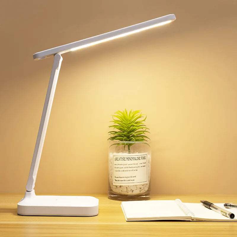 Stornfield | LED Desk Lamp | 6000mAh Rechargeable | Stepless Dimming | Foldable Desk Lamp with Touch Control