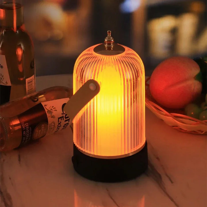 Portable Retro Birdcage Table Lamp – Vintage LED Lighting in Classic Design | Stornfield